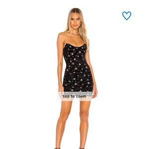 Superdown Stevie Sweetheart Mini Dress X- Small